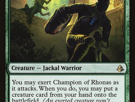 Champion of Rhonas [Amonkhet] on Sale