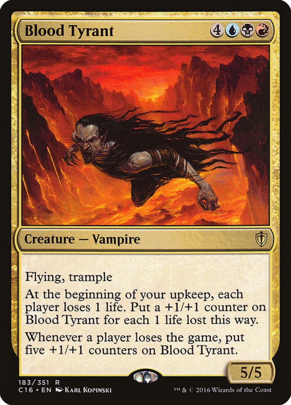 Blood Tyrant [Commander 2016] Hot on Sale