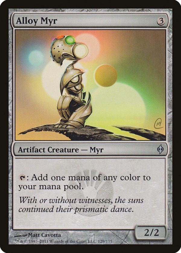 Alloy Myr [New Phyrexia] on Sale