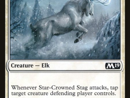 Star-Crowned Stag [Core Set 2019] For Cheap