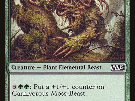 Carnivorous Moss-Beast [Magic 2015] Hot on Sale