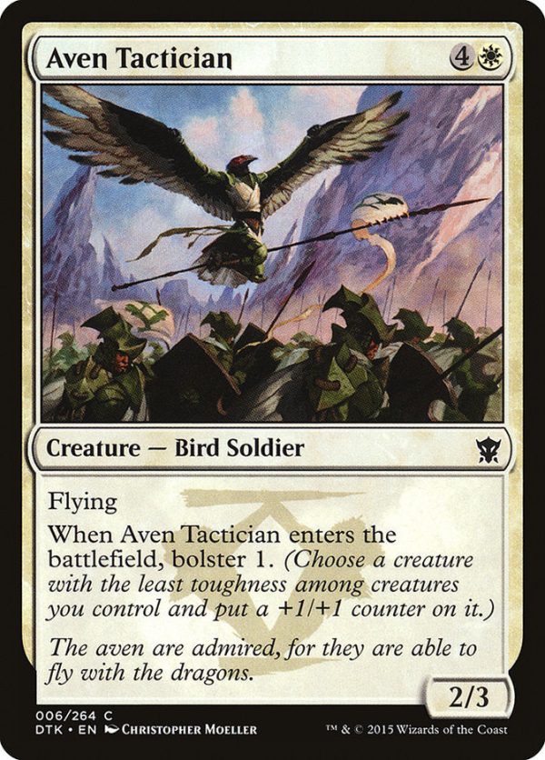 Aven Tactician [Dragons of Tarkir] on Sale