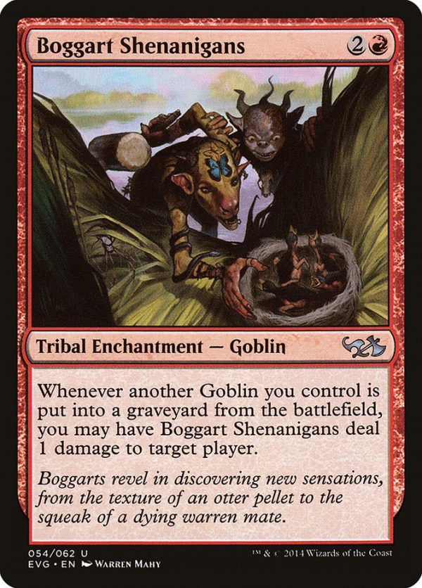 Boggart Shenanigans (Elves vs. Goblins) [Duel Decks Anthology] Fashion