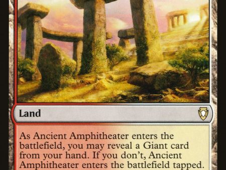 Ancient Amphitheater [Commander Anthology Volume II] Hot on Sale