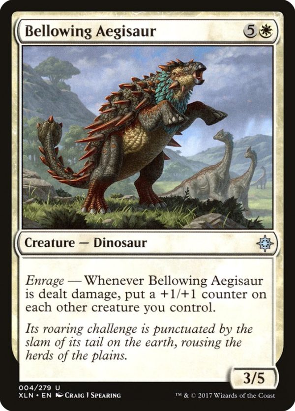 Bellowing Aegisaur [Ixalan] Online Hot Sale