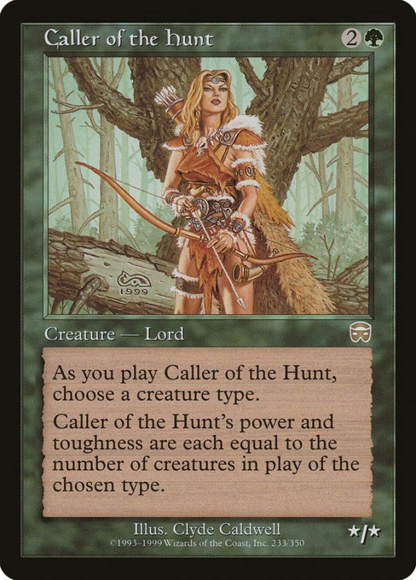 Caller of the Hunt [Mercadian Masques] Hot on Sale