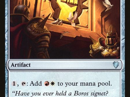 Boros Signet [Commander 2017] Online Sale