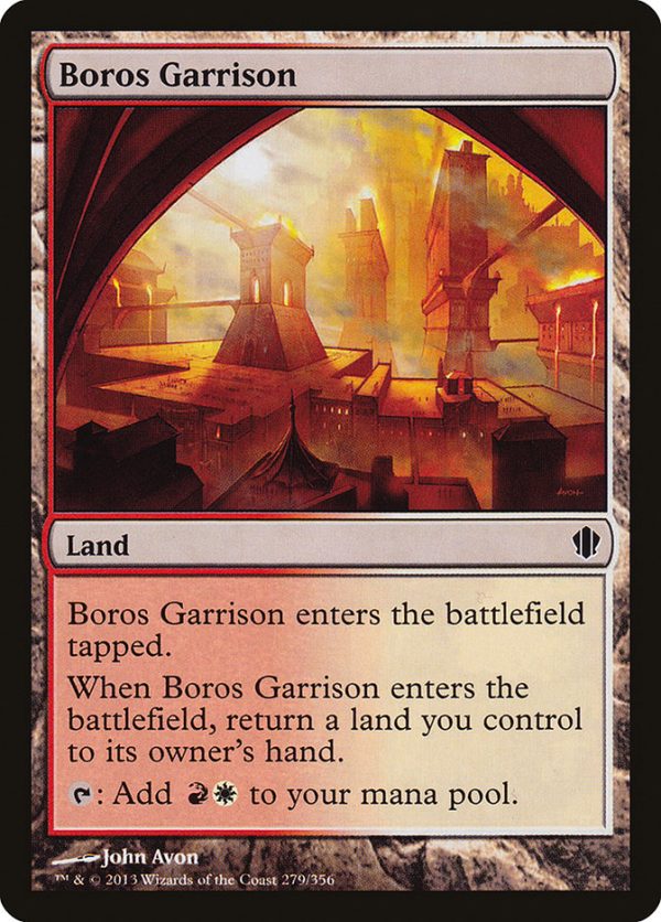 Boros Garrison [Commander 2013] Online Hot Sale