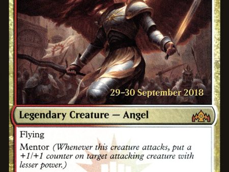 Aurelia, Exemplar of Justice [Guilds of Ravnica Prerelease Promos] For Sale