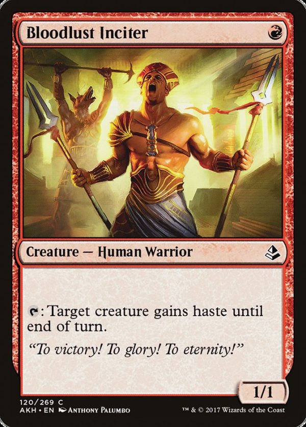 Bloodlust Inciter [Amonkhet] Online now