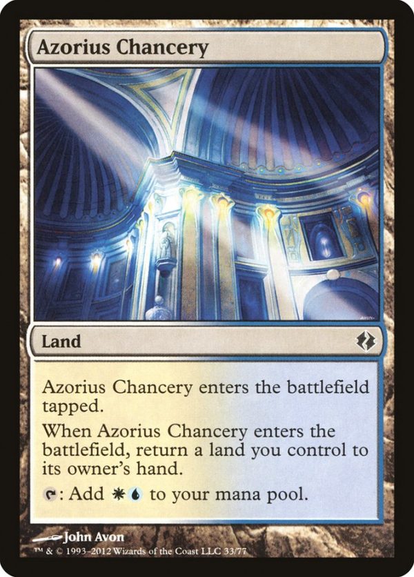 Azorius Chancery [Duel Decks: Venser vs. Koth] Online now