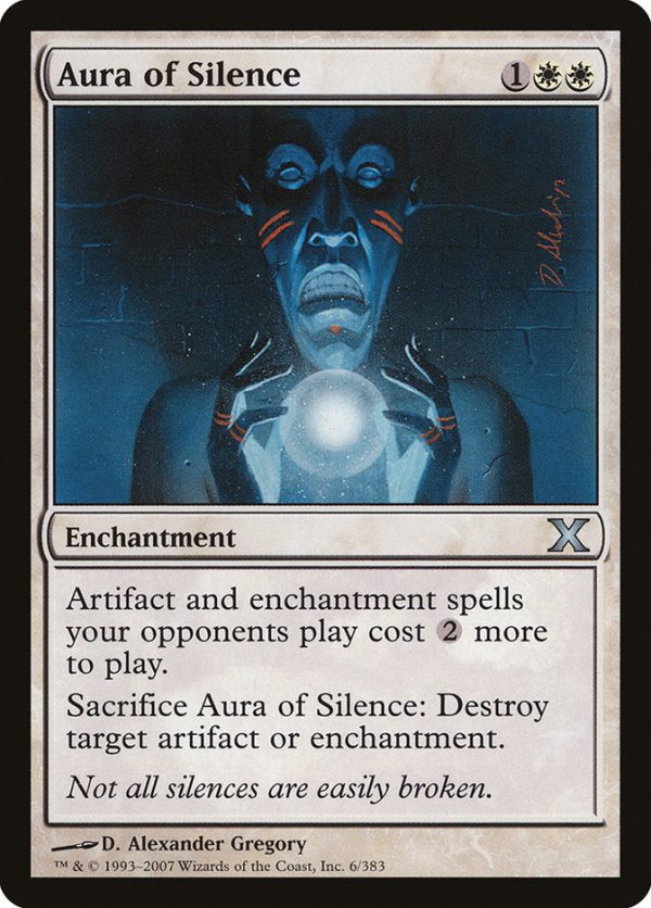 Aura of Silence [Tenth Edition] Online Sale