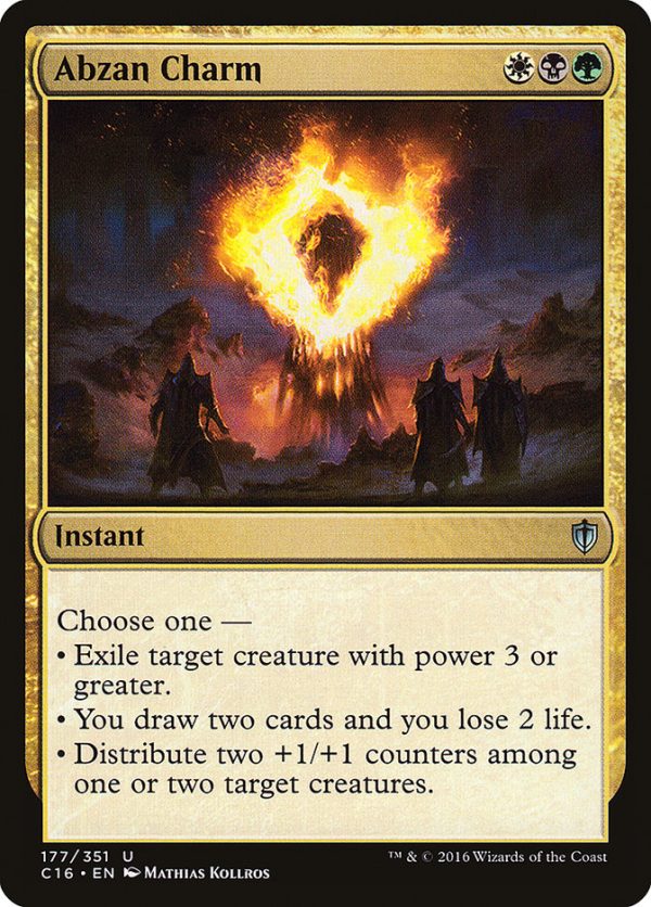 Abzan Charm [Commander 2016] Online Hot Sale