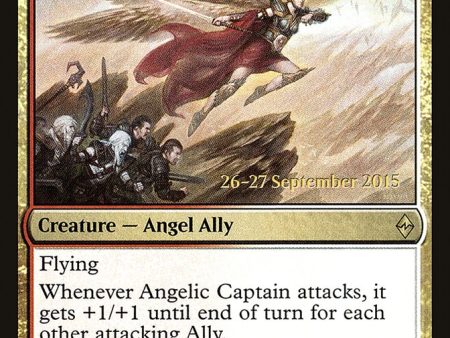 Angelic Captain [Battle for Zendikar Prerelease Promos] Supply