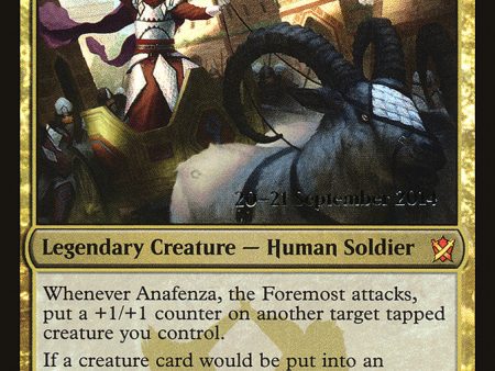 Anafenza, the Foremost [Khans of Tarkir Prerelease Promos] Fashion