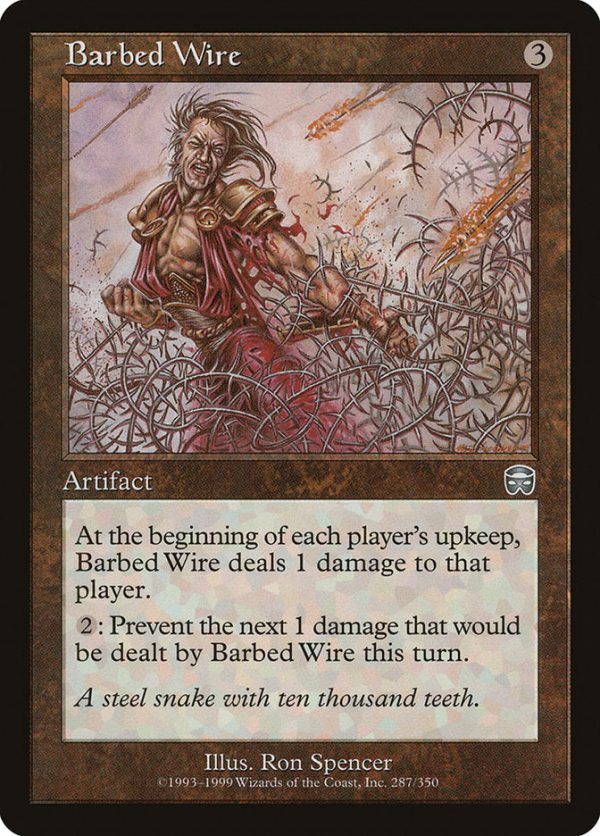 Barbed Wire [Mercadian Masques] Online Hot Sale