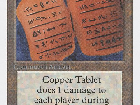 Copper Tablet [Unlimited Edition] For Discount