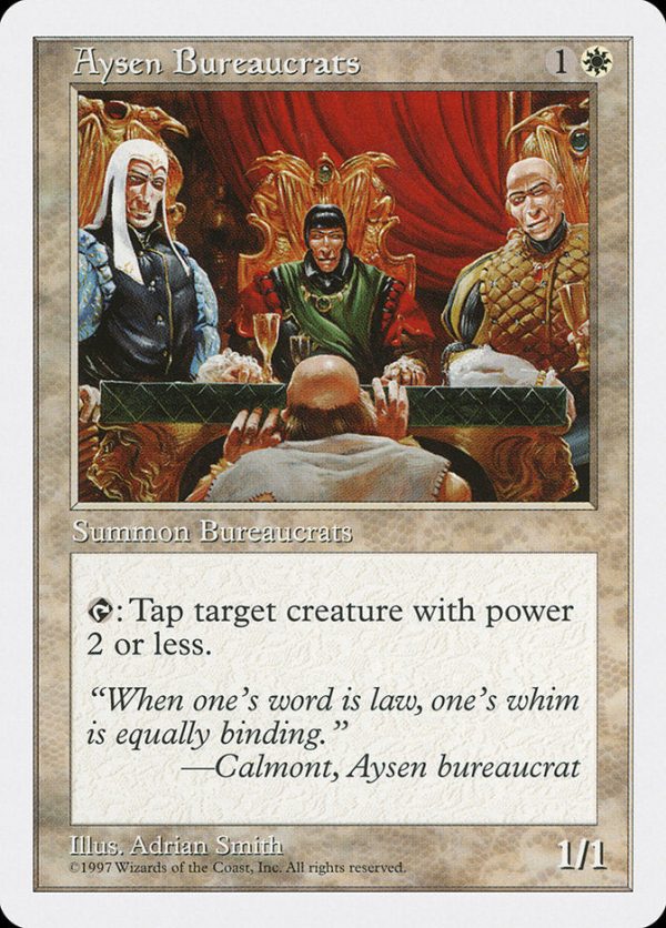 Aysen Bureaucrats [Fifth Edition] Sale