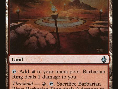 Barbarian Ring [Premium Deck Series: Fire and Lightning] For Sale