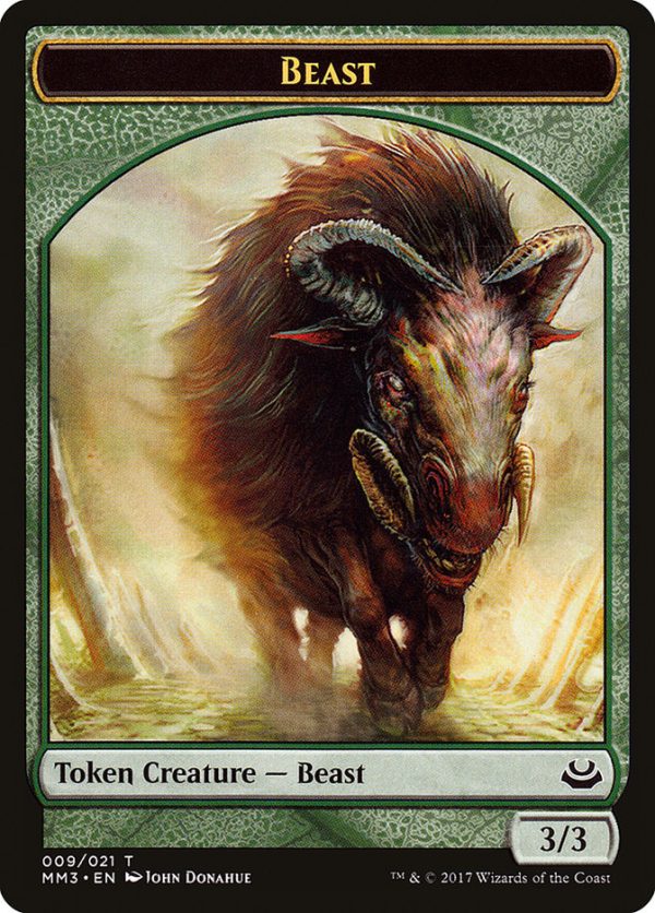 Beast Token (009 021) [Modern Masters 2017 Tokens] For Sale