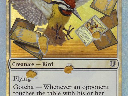 Cardpecker (Alternate Foil) [Unhinged] Hot on Sale