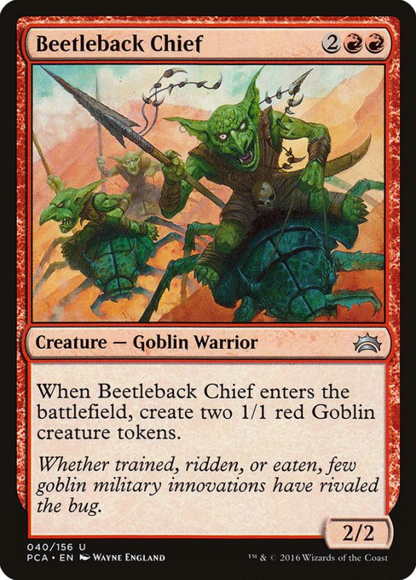 Beetleback Chief [Planechase Anthology] Cheap