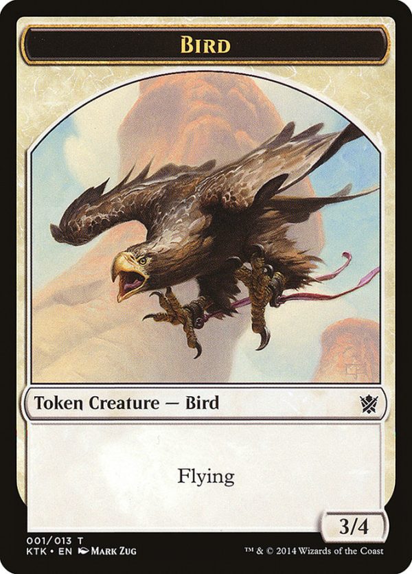 Bird Token [Khans of Tarkir Tokens] Sale