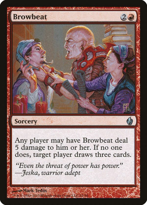 Browbeat [Premium Deck Series: Fire and Lightning] For Cheap