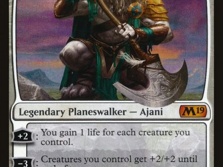 Ajani, Wise Counselor [Core Set 2019] For Sale