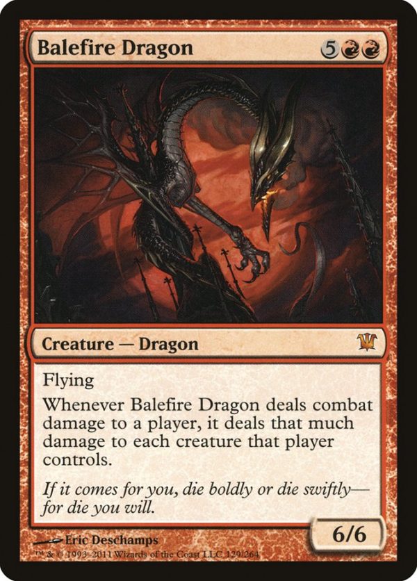 Balefire Dragon [Innistrad] For Cheap