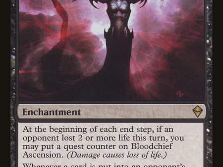 Bloodchief Ascension [Zendikar] on Sale