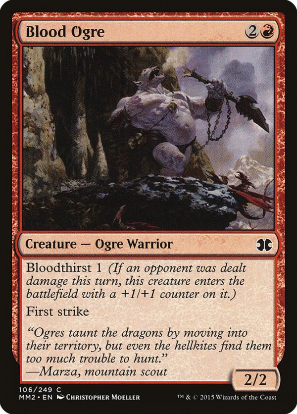 Blood Ogre [Modern Masters 2015] Online Sale